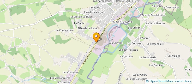 localisation de l'entreprise MONSIEUR YVES MARIE MARQUES GAMEIRO YVES MARIE  BESSE-SUR-BRAYE