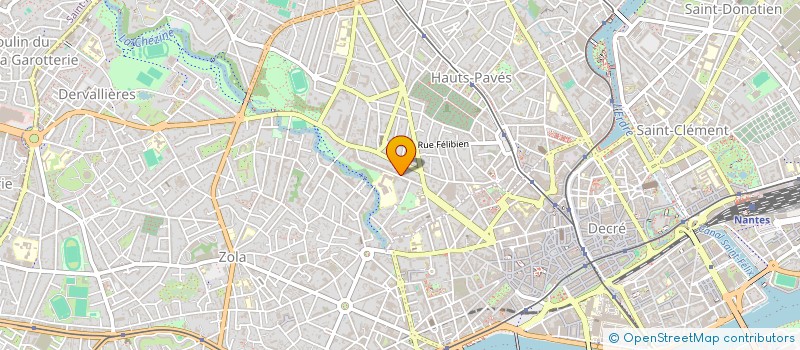 localisation de l'entreprise MONSIEUR YVES-MARIE ROLLAND à NANTES