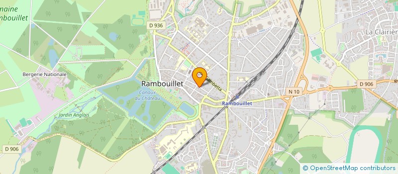 localisation de l'entreprise MONSIEUR YVES-MARIE ROUSSEAU à RAMBOUILLET
