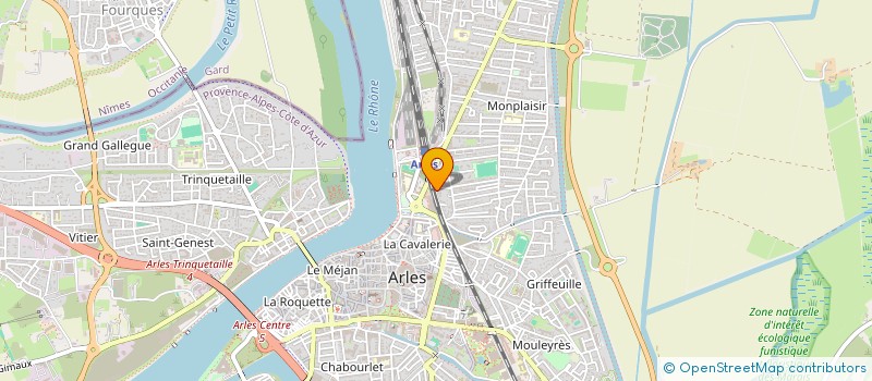 localisation de l'entreprise MONSIEUR YVES MARINAI à ARLES