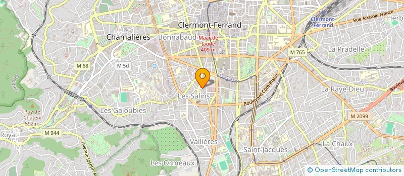 localisation de l'entreprise MONSIEUR YVES MARPILLAT à CLERMONT-FERRAND