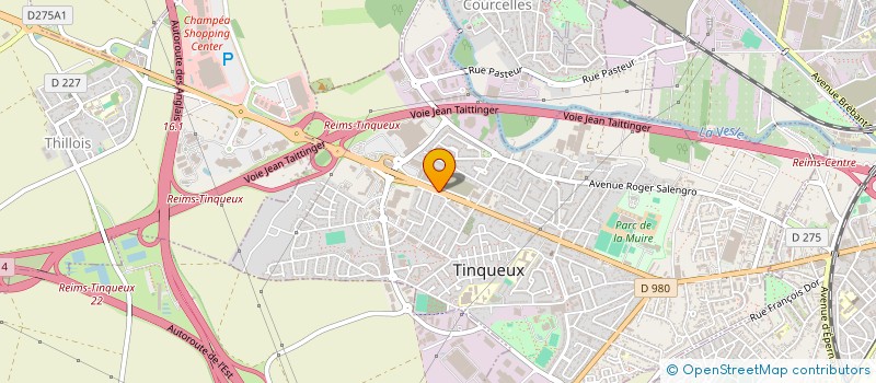 localisation de l'entreprise MONSIEUR YVES MARQUES SERRA  TINQUEUX