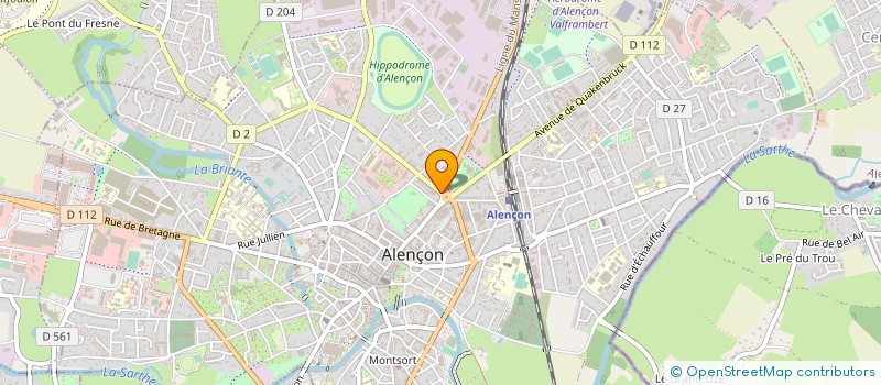 localisation de l'entreprise MONSIEUR YVES MARTELLO à ALENCON