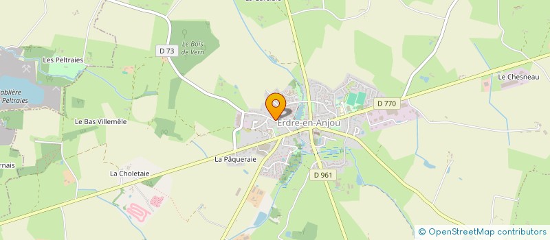 localisation de l'entreprise MONSIEUR YVES MARTIN  ERDRE-EN-ANJOU