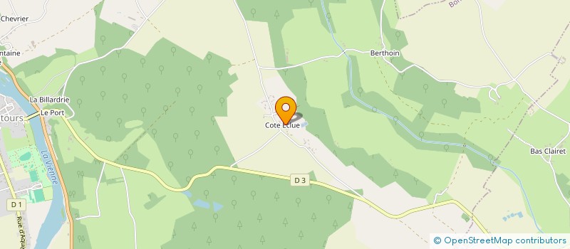 localisation de l'entreprise MONSIEUR YVES MARTIN  MONTHOIRON