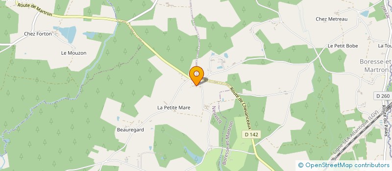 localisation de l'entreprise MONSIEUR YVES MARTY  NEUVICQ