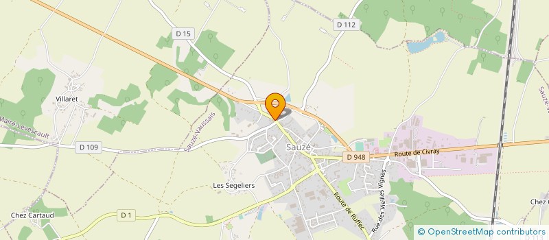 localisation de l'entreprise MONSIEUR YVES MASSE à SAUZE-VAUSSAIS