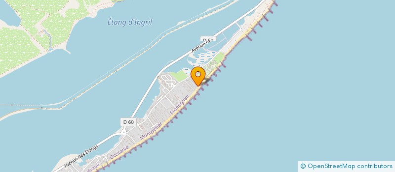 localisation de l'entreprise MONSIEUR YVES MAURAN à FRONTIGNAN