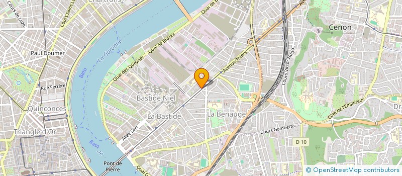 localisation de l'entreprise MONSIEUR YVES MAURICE MBOME à BORDEAUX