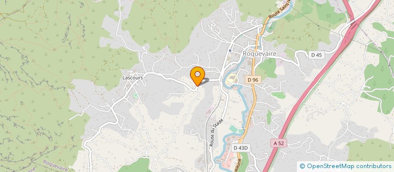 localisation de l'entreprise MONSIEUR YVES MAURIN à ROQUEVAIRE