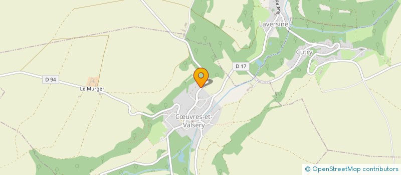 localisation de l'entreprise MONSIEUR YVES MAYEUR  CUVRES-ET-VALSERY