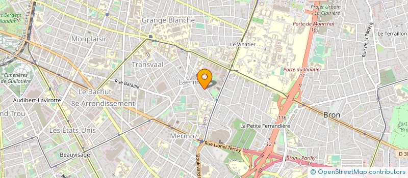 localisation de l'entreprise MONSIEUR YVES MAYOUD  LYON