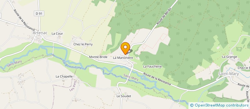 localisation de l'entreprise MONSIEUR YVES MAZOIN à CHASSENEUIL-SUR-BONNIEURE
