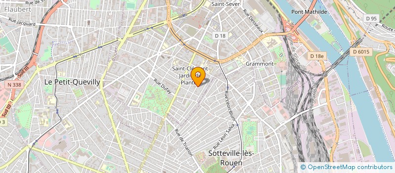 localisation de l'entreprise MONSIEUR YVES MERET à ROUEN