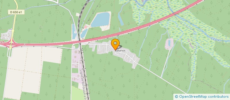 localisation de l'entreprise MONSIEUR YVES MESPLE  LE TEICH