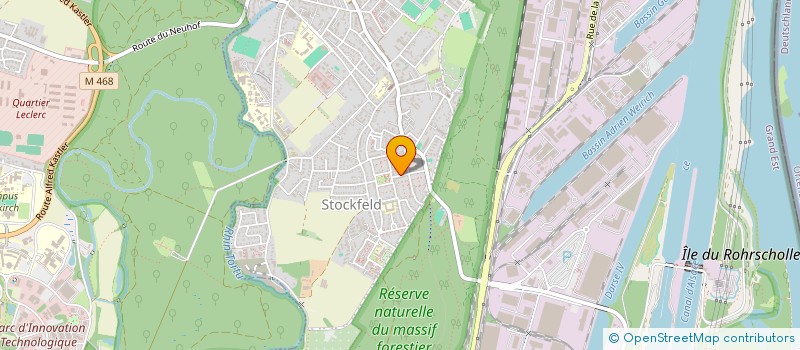 localisation de l'entreprise MONSIEUR YVES MICHAELI à STRASBOURG