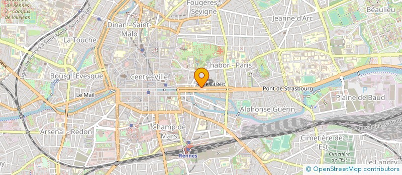 localisation de l'entreprise MONSIEUR YVES MICHARD  RENNES