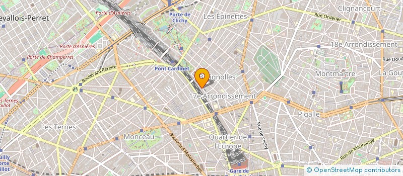 localisation de l'entreprise MONSIEUR YVES MICHEL  PARIS