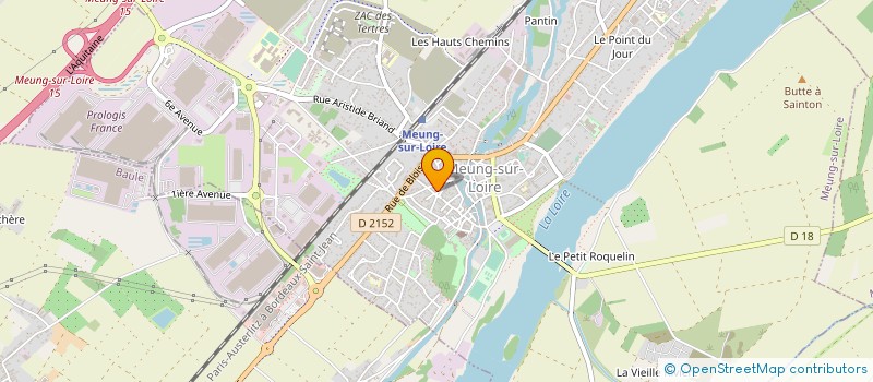 localisation de l'entreprise MONSIEUR YVES MICHEL CARON à MEUNG-SUR-LOIRE