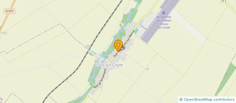 localisation de l'entreprise MONSIEUR YVES-MICHEL FRAPART-JANNAUD  ECURY-SUR-COOLE