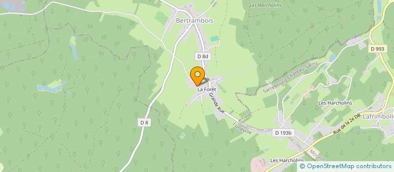 localisation de l'entreprise MONSIEUR YVES MITON à BERTRAMBOIS