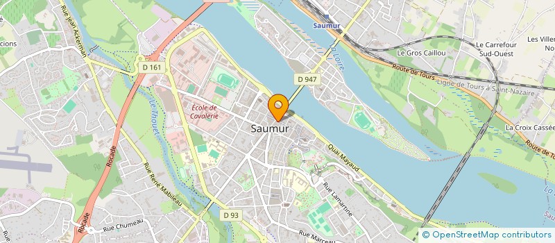 localisation de l'entreprise MONSIEUR YVES MONFORT  SAUMUR