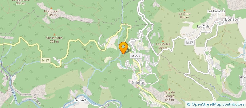 localisation de l'entreprise MONSIEUR YVES MONIOT  GILETTE