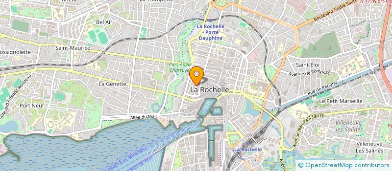 localisation de l'entreprise MONSIEUR YVES MOREAU à LA ROCHELLE