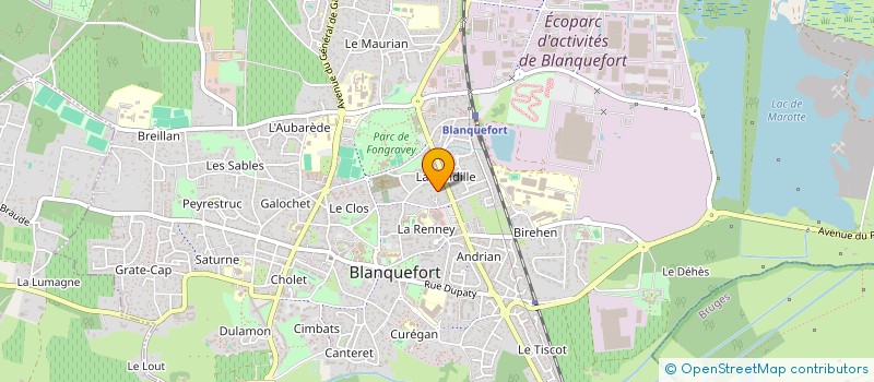 localisation de l'entreprise MONSIEUR YVES MOTTAY à BLANQUEFORT