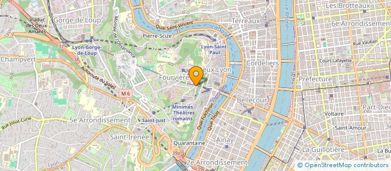 localisation de l'entreprise MONSIEUR YVES MOTTIN à LYON