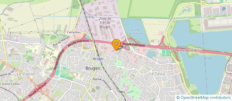 localisation de l'entreprise MONSIEUR YVES MOTTO  BRUGES