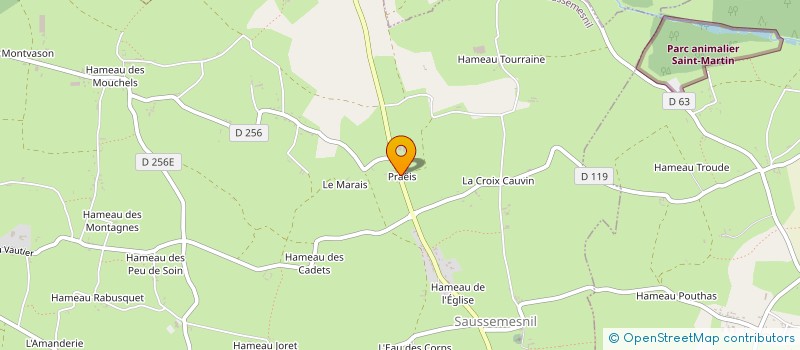 localisation de l'entreprise MONSIEUR YVES MOUCHEL à SAUSSEMESNIL