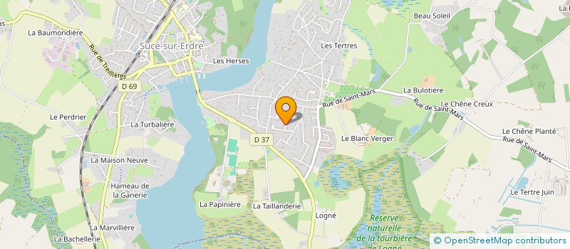 localisation de l'entreprise MONSIEUR YVES MOULET à SUCE-SUR-ERDRE
