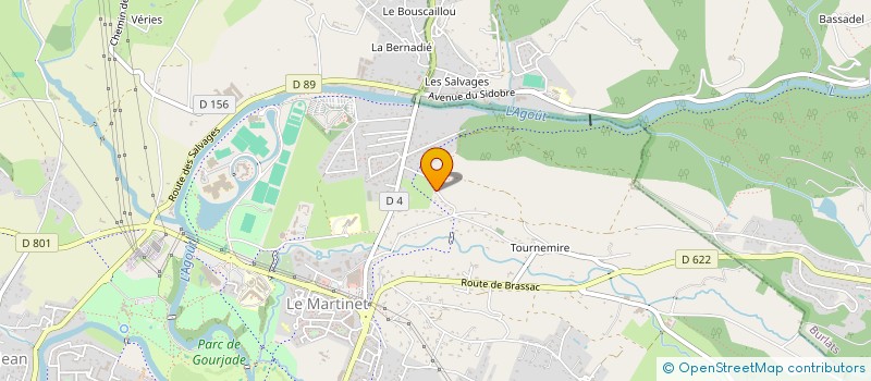 localisation de l'entreprise MONSIEUR YVES MOUTON  CASTRES