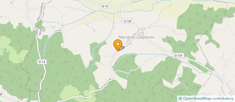 localisation de l'entreprise MONSIEUR YVES MULIOT  MARIGNAC-LASPEYRES