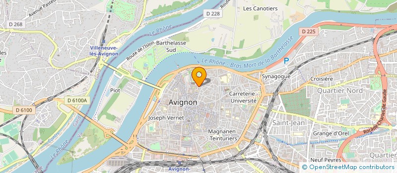 localisation de l'entreprise MONSIEUR YVES MULLER à AVIGNON