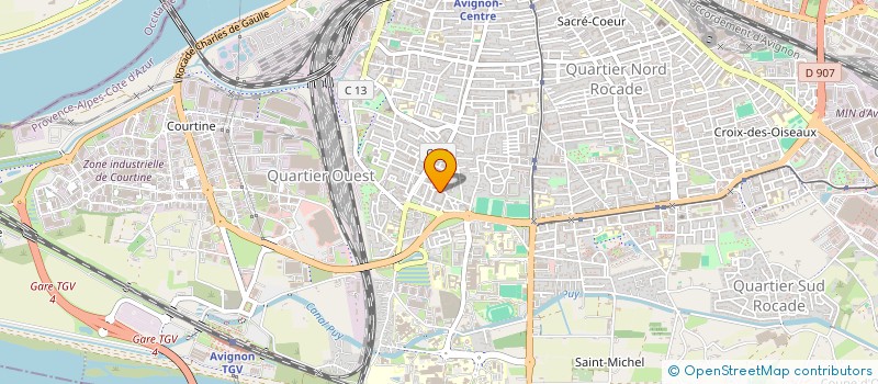 localisation de l'entreprise MONSIEUR YVES NAGEL à AVIGNON