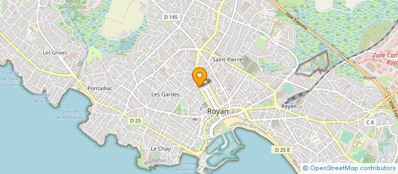 localisation de l'entreprise MONSIEUR YVES NAVEAU  ROYAN