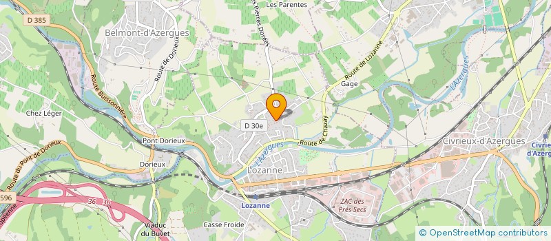 localisation de l'entreprise MONSIEUR YVES NICOL  LOZANNE