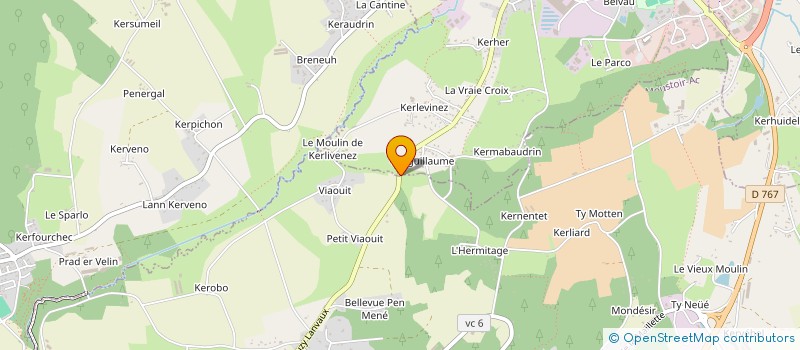 localisation de l'entreprise MONSIEUR YVES NICOLO  MOUSTOIR-AC