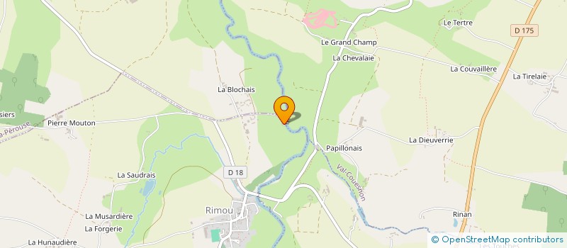 localisation de l'entreprise MONSIEUR YVES NOEL  RIMOU