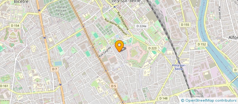 localisation de l'entreprise MONSIEUR YVES NOUBISSIE  VITRY-SUR-SEINE