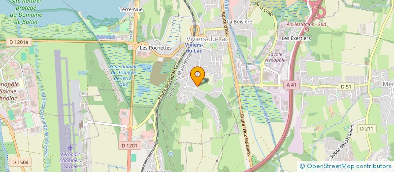 localisation de l'entreprise MONSIEUR YVES NOVAK  VIVIERS-DU-LAC