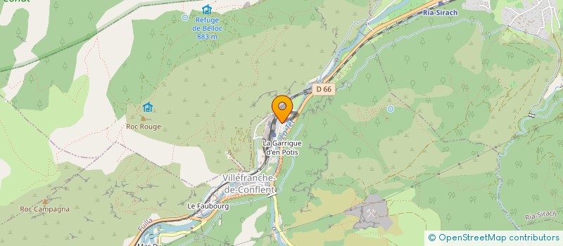 localisation de l'entreprise MONSIEUR YVES OMNES  FUILLA