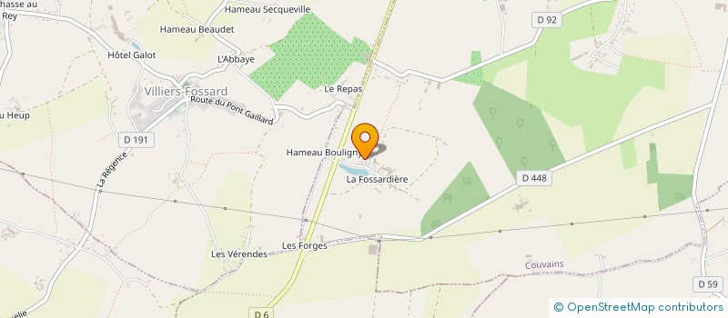 localisation de l'entreprise MONSIEUR YVES ONFROY à COUVAINS