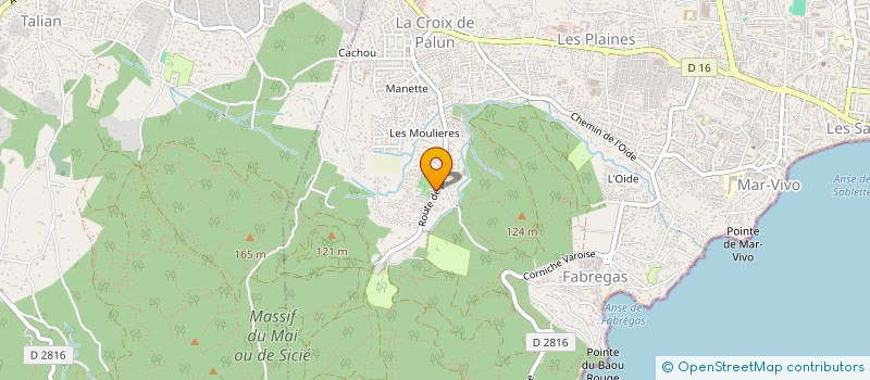 localisation de l'entreprise MONSIEUR YVES OREGGIA  LA SEYNE-SUR-MER