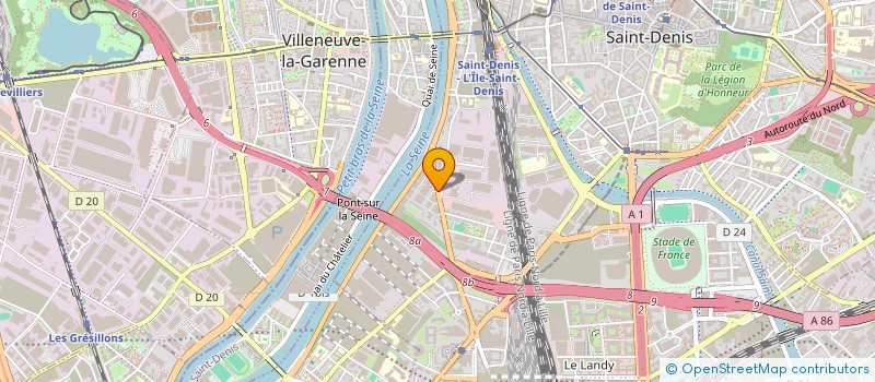 localisation de l'entreprise MONSIEUR YVES OREVE à SAINT-DENIS