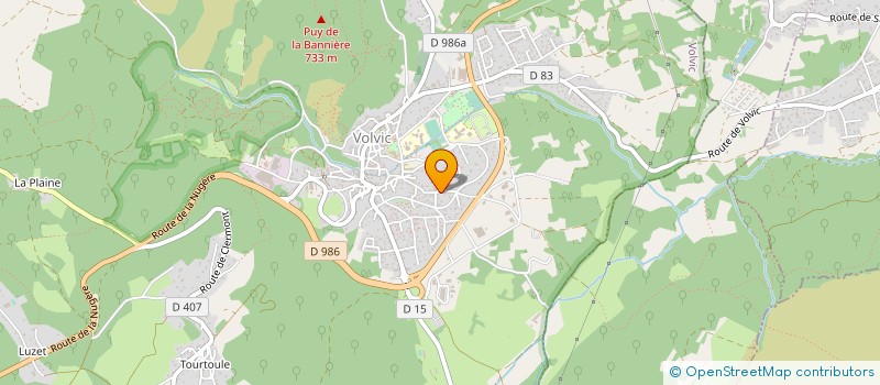 localisation de l'entreprise MONSIEUR YVES OSSWALD  VOLVIC