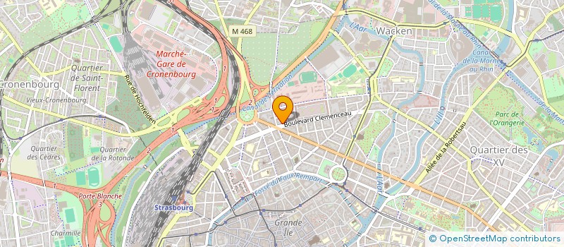 localisation de l'entreprise MONSIEUR YVES OUATTARA à STRASBOURG