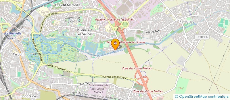 localisation de l'entreprise MONSIEUR YVES PAGE  LA ROCHELLE